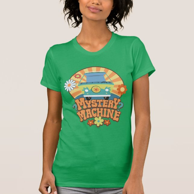 Camiseta Mystery Machine Van Floral Graphic (Anverso)