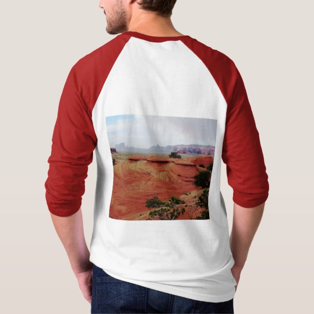Camiseta Mystery Valley Southwest 3/4 Sleeve Raglan Shirt (Reverso)