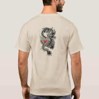 Camiseta "Mystic Dragon Graphic Tee - Bold and Fearless Sty