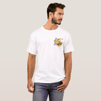 Camiseta “Mystic Floral Crescent Moon Tee”
