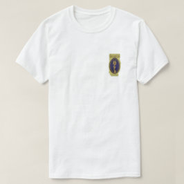 Camiseta Mystic Golden Key & Bloom: Elegant Logo Design T-S