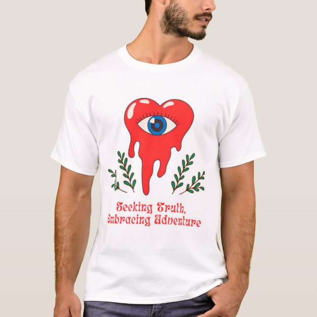 Camiseta Mystic Heart Eye T-Shirt  (Anverso)