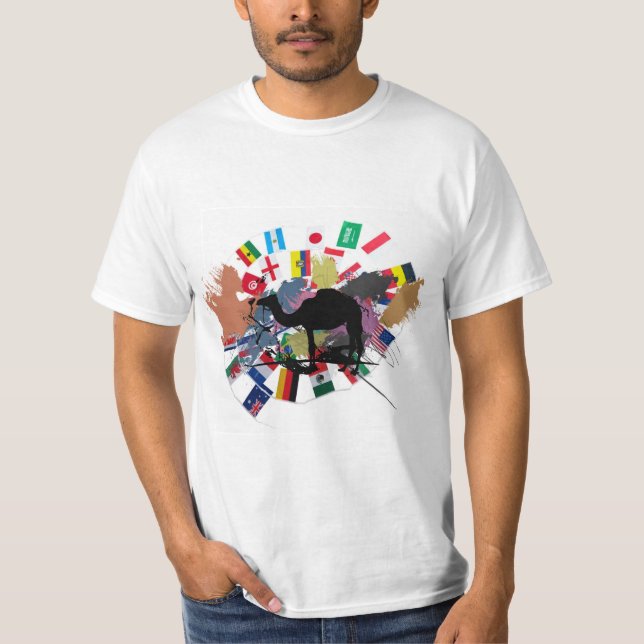 Camiseta Mystic Millie Camel T-Shirt (Anverso)