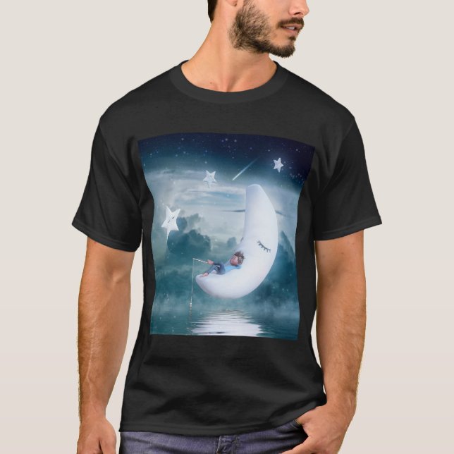 Camiseta Mystic Moon Night Sky (Anverso)