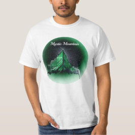 Camiseta Mystic Mountain Jade Green