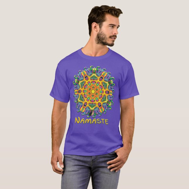 Camiseta Mystic Namaste Kaleidoscope T-Shirt (Anverso completo)