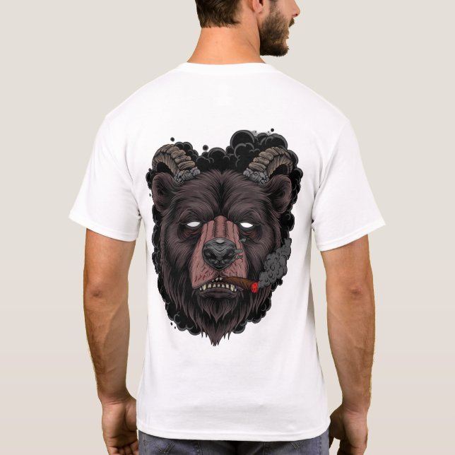 Camiseta Mystic Smoky Ram Bear  (Reverso)