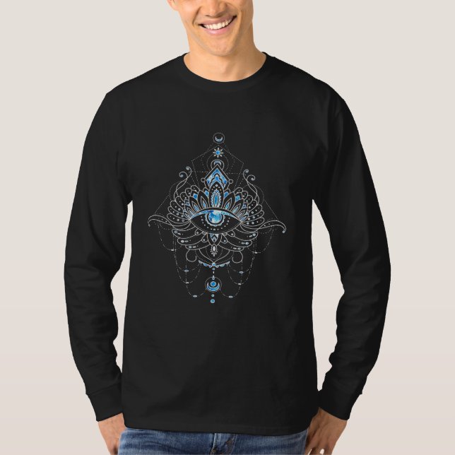 Camiseta Mystic Third Eye Chakra (Anverso)