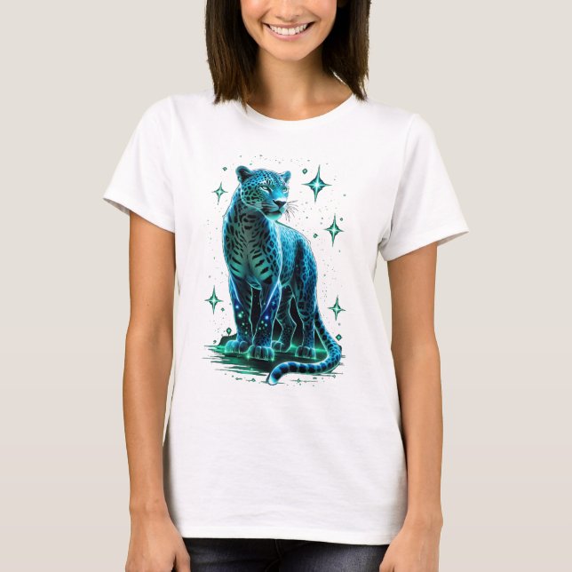 Camiseta Mystical Blue Energy Jaguar T-Shirt (Anverso)