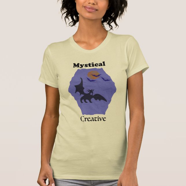 Camiseta "Mystical Creative" T-shirtv by Billy Swag (Anverso)