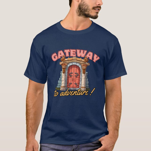 Camiseta Mystical Gateway to Quests (Anverso)