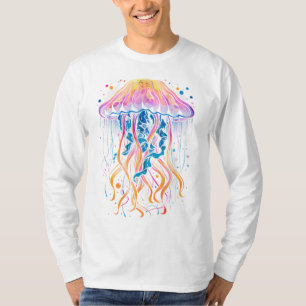 Camiseta Mystical Jellyfish Glow T-Shirt