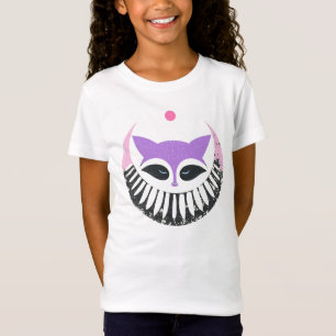 Camiseta Mystical Purple Fox - Gra animal geométri