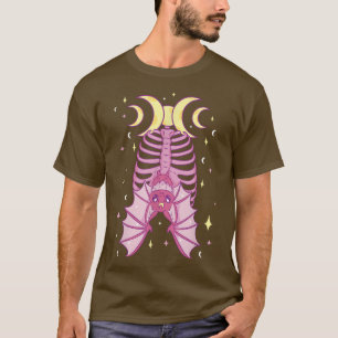 Camiseta Mystical Witch Bat Esoteric Magic Night Halloween