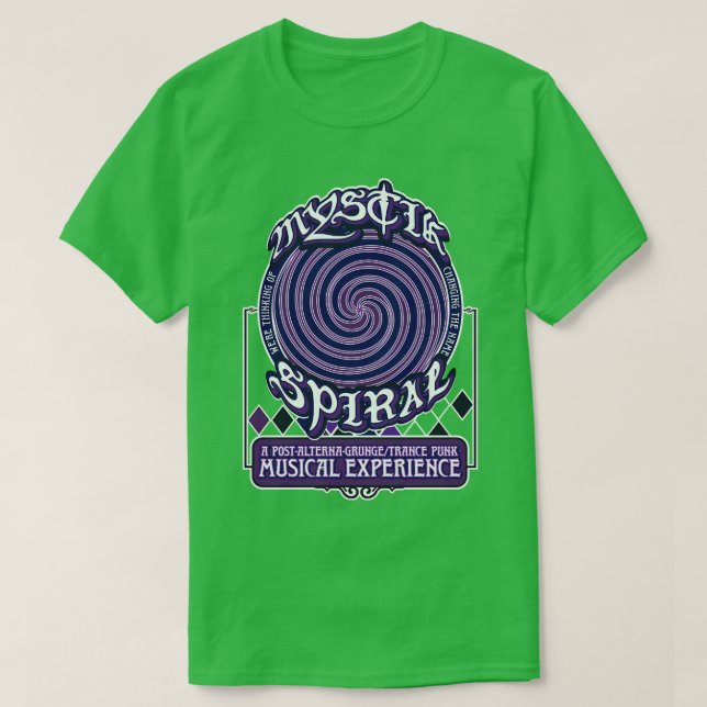 Camiseta Mystik Spiral (Diseño del anverso)