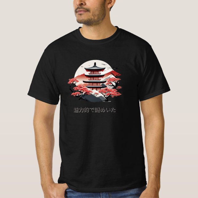 Camiseta Mystischer Shrine Japanische Schönheit (Anverso)