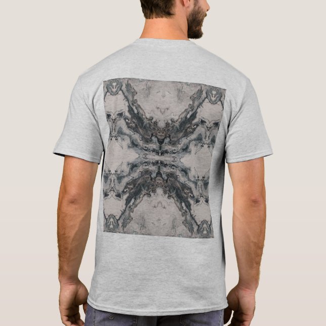 Camiseta Myth Born of Stone – Symmetric Darkscape (Reverso)