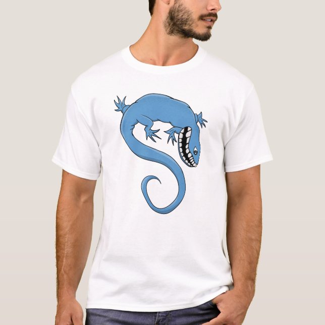 Camiseta Mythical and fantastical Blue Creature (Anverso)