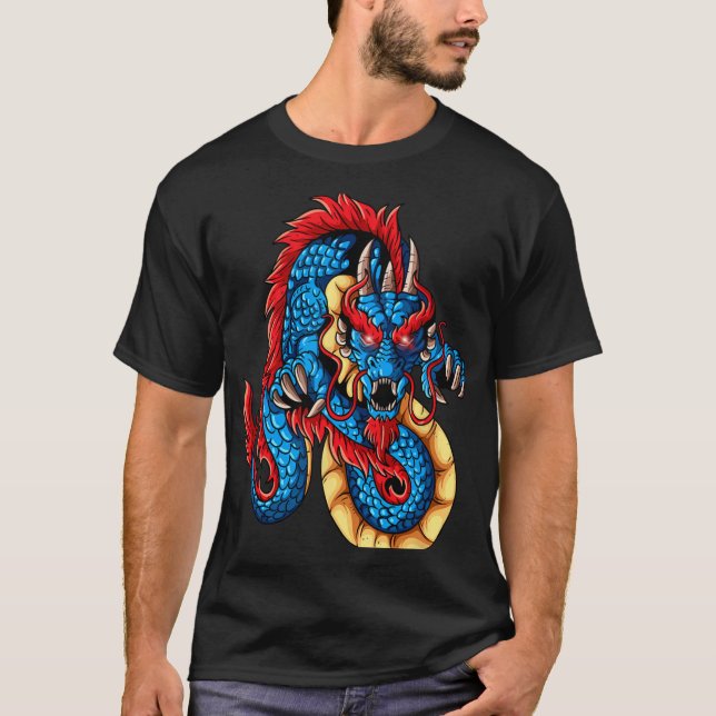 Camiseta Mythical Creatures China New Year Chinese New Year (Anverso)