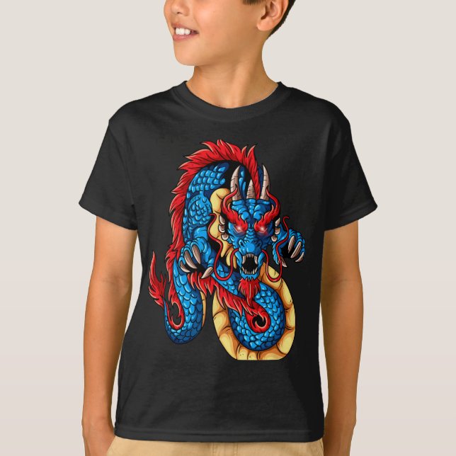 Camiseta Mythical Creatures China New Year Chinese New Year (Anverso)