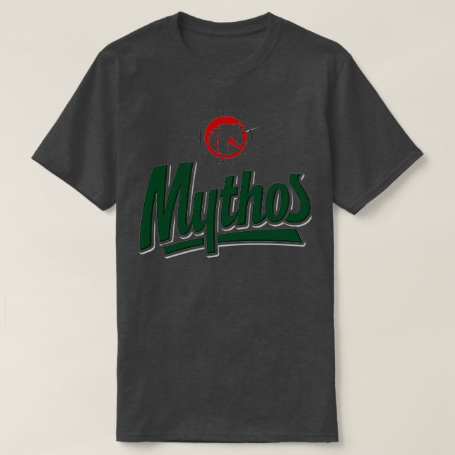 CAMISETA MYTHOS BREW T (Diseño del anverso)