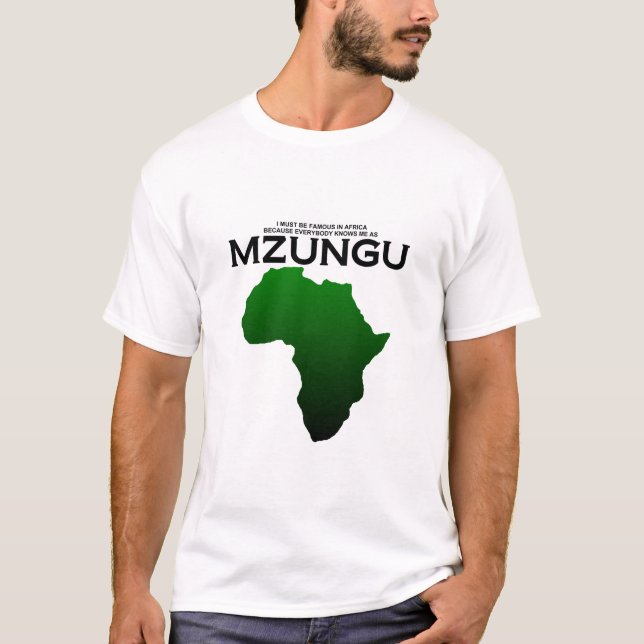 Camiseta mzungu famoso 42 (Anverso)