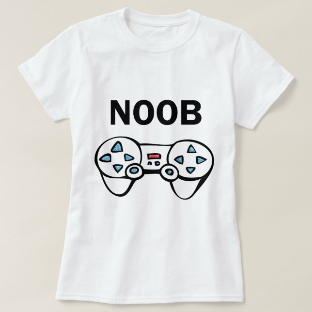 CAMISETA N00B (Diseño del anverso)