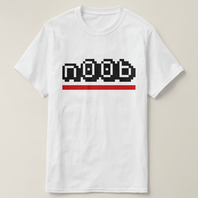 Camiseta n00b (Diseño del anverso)