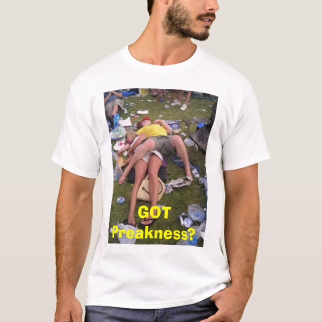 Camiseta ¿n4581.39 [1], CONSEGUIDO Preakness? (Anverso)