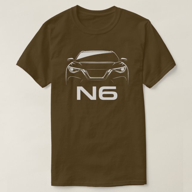 CAMISETA N6 (Diseño del anverso)