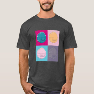 Camiseta N-95 Máscaras Pop Art Style