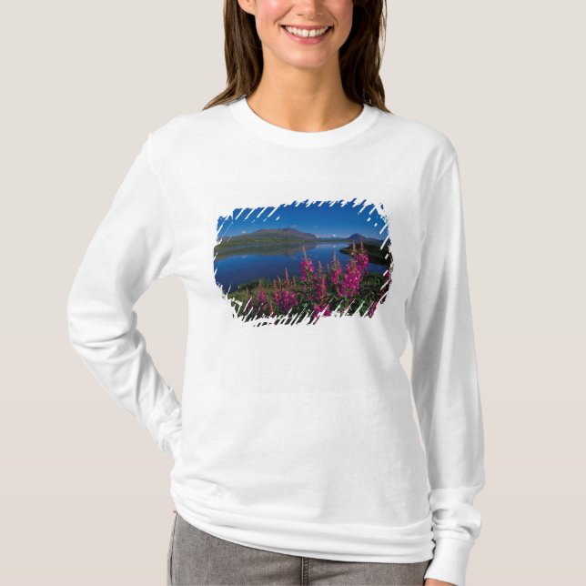 Camiseta N.A., EE. UU., Alaska, Alaska Range Común (Anverso)
