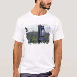Camiseta N.A., EE. UU., Texas, Llano, Linterna Azul, Roble