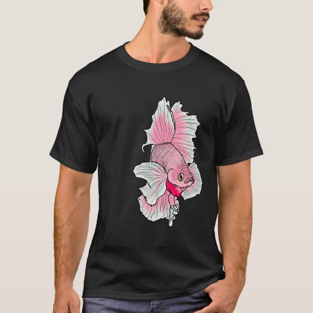 Camiseta N’ Blue Betta Fish (Anverso)
