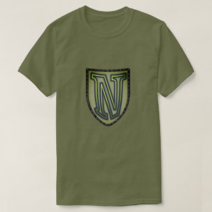 Camiseta "N" de Super Hero Insignia