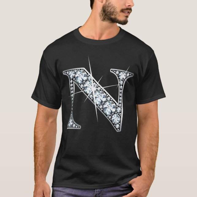 Camiseta "N" Diamond Bling T-Shirt (Anverso)