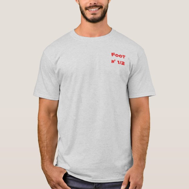 Camiseta N el 1/2 del pie (Anverso)
