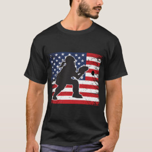 Camiseta N Equipo De Bandera De Eeuu Con Problemas De Softb