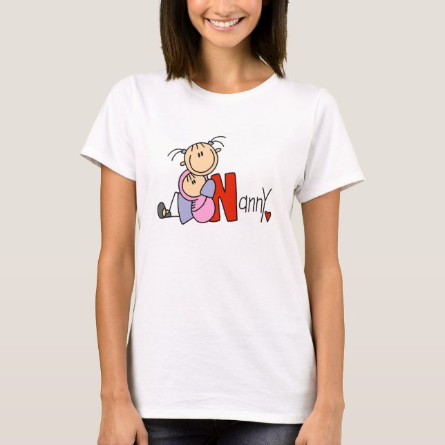Camiseta N es para Nanny (Anverso)