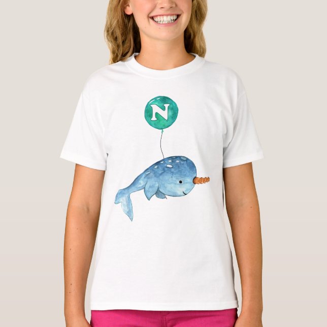 Camiseta N es para NARWHAL (Anverso)