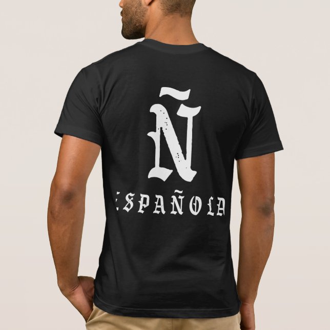 Camiseta "Ñ”" Española New Mexico Tee (Reverso)