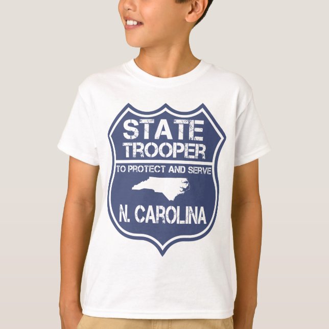 Camiseta N. soldado de caballería estatal de Carolina a (Anverso)