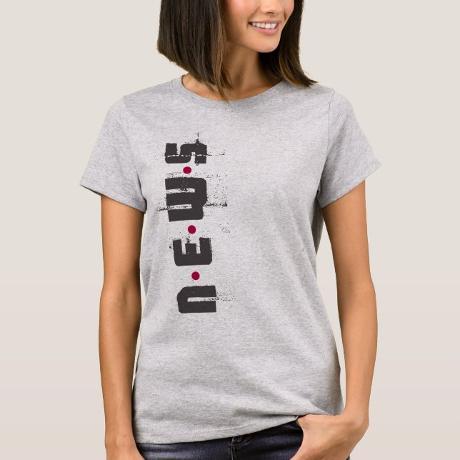 Camiseta N vertical•E•W•S (Anverso)