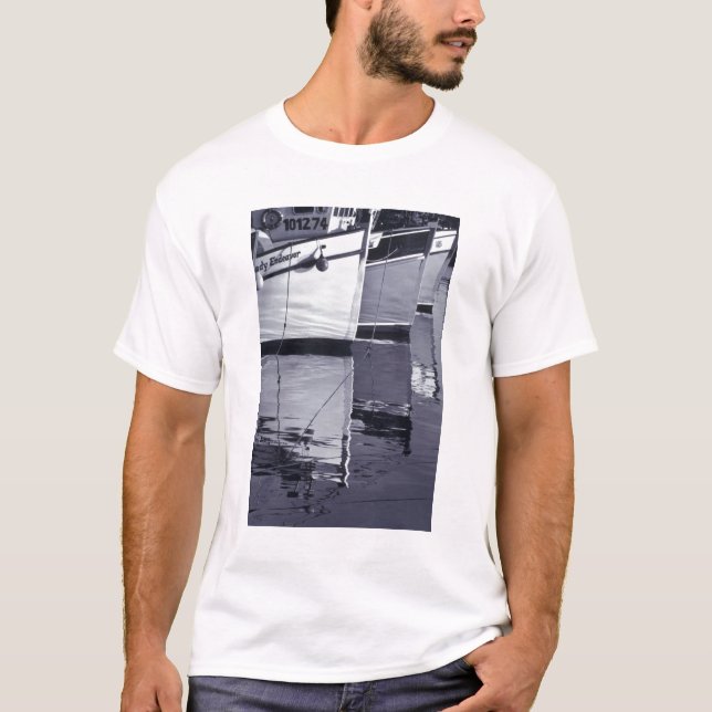 Camiseta NA, Canadá, Nueva Escocia, Digby. Barcos pesqueros (Anverso)