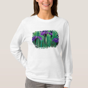 Camiseta NA, EE. UU., Alaska, isla Knight, lirio silvestre