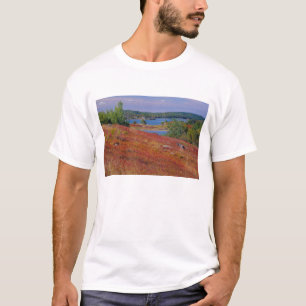 Camiseta NA, EE. UU., Maine. Páramos de Arándanos.