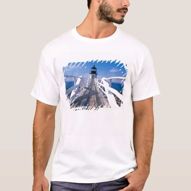 Camiseta NA, EE. UU., Maine, Port Clyde. Marshall Point 2 (Anverso)
