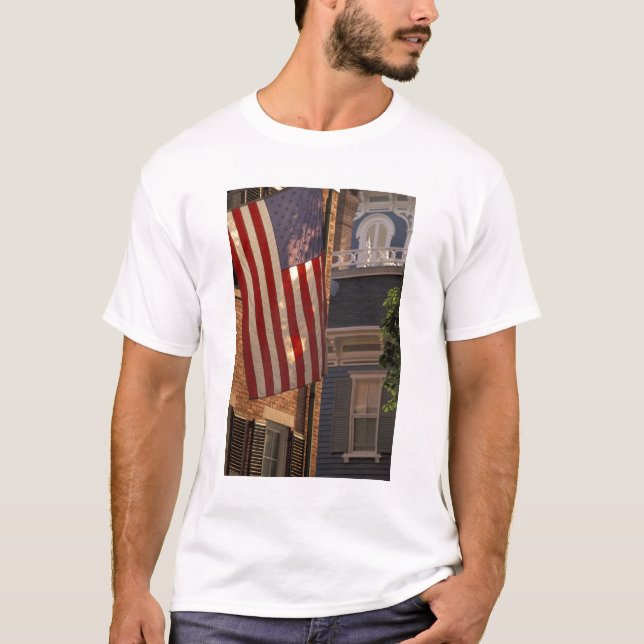 Camiseta NA, EE. UU., Massachusetts, Isla Nantucket, (Anverso)