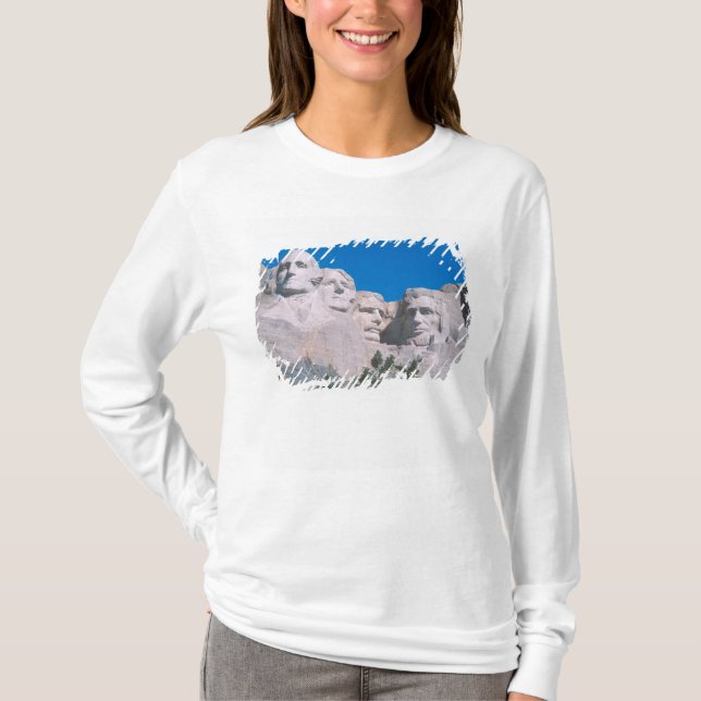 Camiseta NA, EE. UU., SD, Monte Rushmore. (Anverso)