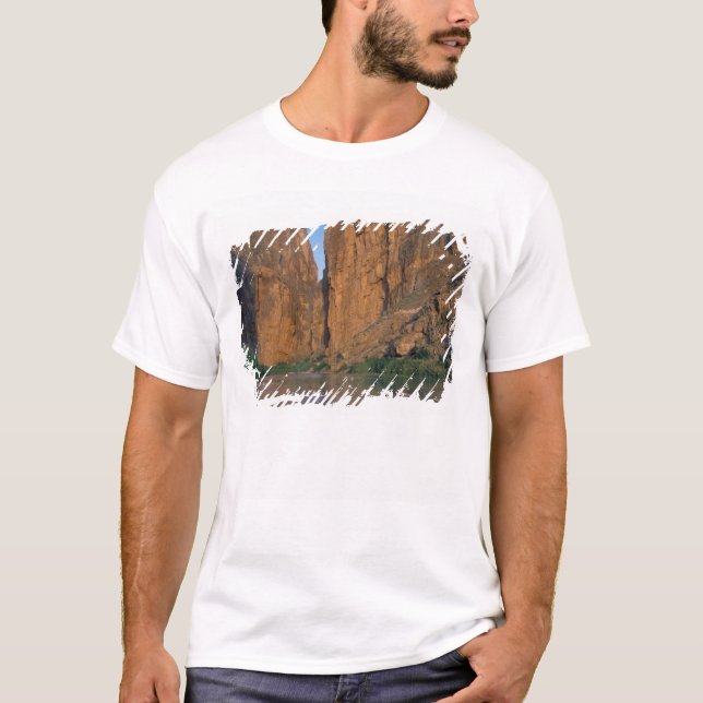 Camiseta NA, EE. UU., Texas, Parque Nacional Big Bend. Río (Anverso)